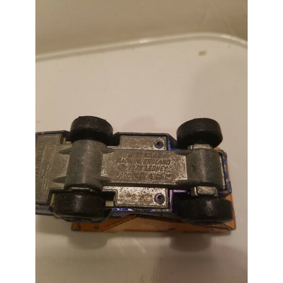 Vintage 1975 Lesney Matchbox Superfast No. 23 - Atlas Blue Yellow - Picture 7 of 8